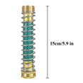 thumbnail image 3 of Protector para manguera de jardín Hourleey, 2 piezas, resorte en espiral de 14,5 cm, 3 of 7