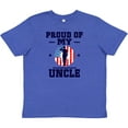 thumbnail image 3 of Inktastic Military Uncle Proud Nephew Youth T-Shirt, 3 of 5