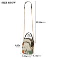 thumbnail image 2 of FORMRS Crossbody Bag for Women Shoulder Cell Phone Purse with Zipper, Beige Cats Reading, 2 of 7