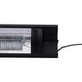 Hanover 35In. Infrared Outdoor Electric Heater with Pole Stand Warms