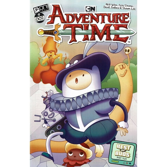 Adventure Time (2nd Series) #2A VF ; Oni Comic Book