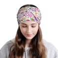 thumbnail image 6 of Hirioo Peace Love and Dove Flower Power for Multifunction Beanie Hat for Men and Women Unisex for Winter Sports, Outdoor Activities, and Daily Wear, 6 of 8