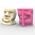 thumbnail image 6 of Gieenan Unique Silicone Mold Figure Shaped Silicone Flowerpot Molds Epoxy Resin Molds, 6 of 10