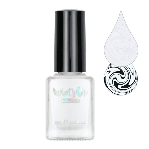 Whats Up Nails - Blanc My Mind Stamping Polish (White)