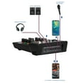 thumbnail image 4 of Console 3 Channel Sound Mixer BT Digital Stereo Sound Board Console System DSP Scene Effect with Track Record Soundcard OTG Function for DJ Studio Live Streaming, 4 of 7