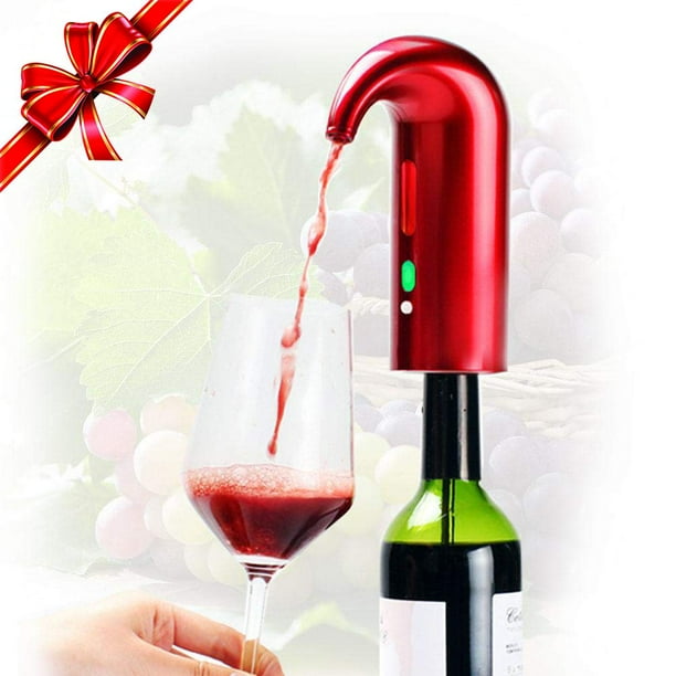 DOTSOG Wine Aerator Electric Wine Decanter Portable Wine Dispenser