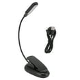 thumbnail image 1 of Luz de lectura con clip, luz con clip Lámpara con clip USB Luz con clip LED elaborada con cuidado, 1 of 8