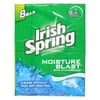 Moisture Blast Deodorant Soap by Irish Spring for Unisex - 8 x 4 oz Soap