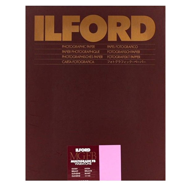 Papel Fotográfico Ilford Multigrade FB Warmtone Brillante 8x10