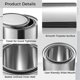 thumbnail image 2 of 12Pcs Metal Paint Cans 0.5L Empty Unlined Paint Cans Metal Paint Pails for Crafts DIY Projects Storage Containers, 2 of 5