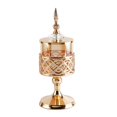 thumbnail image 1 of Candelabro de hierro Zulema porta vela, 1 of 8
