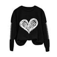 thumbnail image 6 of Godom Sweatshirts for Women Crewneck Casual Graphic Long Sleeve Shirts Tunic Tops oversized sweatshirt for womens, 6 of 6