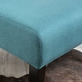 thumbnail image 2 of Kendal Fabric Accent Chair, Dark Teal, 2 of 5