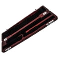 thumbnail image 2 of Paititi Mahogany Wood C foot Flute Hard Case French Style High Quality 16 Hole Flute Case, 2 of 3