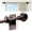 Bronze, variant on Sindcom No Drill Curtain Rods for Window 27 to 48 Inches, 5/8 Inch Diameter Renter Friendly Drapery Rod with Adhesive Brackets without Drilling, Adjustable from 27 to 52 Inches, Black