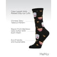 thumbnail image 3 of MeMoi Let's Order Takeout Bamboo Blend Crew Socks - Mens - Male, 3 of 8