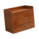 thumbnail image 5 of Organizador de cajones de escritorio de madera, organizador de escritorio, de mesa, caja de almacenamiento para artículos de tocador, mostrador de, 5 of 9