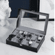 thumbnail image 2 of Caja Xtellar Para Relojes Y Estuche Organizador De Joyas 12 Espacios Color Negro, 2 of 3