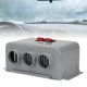 thumbnail image 5 of Kit De Calentador Descongelador De Parabrisas De Coche, Calentador De Coche Compacto De Calentamiento Rápido De 3 Orificios, Temperatura Ajustable CC Versátil Para Camión, 5 of 7