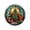 A, variant on OAVQHLG3B Christmas Ornament, Stained Glass Christmas Acrylic Round Pendant Christmas Nativity Scene Ornaments Christmas Tree Decoration Birth of Jesus Christian Decor