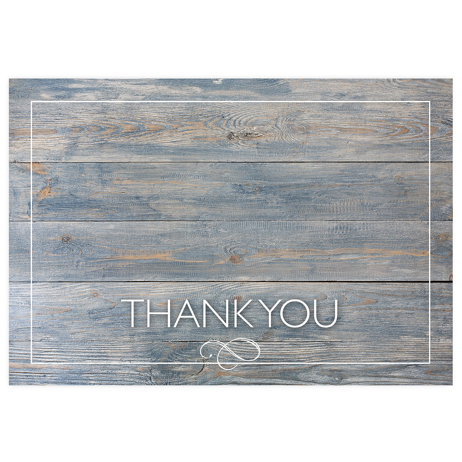 Great Papers! Driftwood Thank You Card 4.875" x 3.375" 50/Pack (2015122)