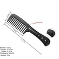 thumbnail image 3 of Peine de pelo antiestático resistente a la temperatura, peine de manzana para peluquería, peine de pelo ultrafino con borde de empuje para hombres, 3 of 4