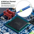 thumbnail image 3 of 5Pcs Thermal Paste, 4.55W m.k Metal Free Safe Strong Adhesion Thermal Conductive Grease Non Conductive for CPU GPU, for , LED, Heatsink, Chipset, Electric Appliance, Instrument, 3 of 8
