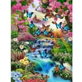 thumbnail image 1 of (NH3294) Serie Paisaje Cascada Mariposa Diamante Resina 30*40CM, 1 of 9