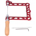 thumbnail image 1 of Scroll Saw Hand Saw, Scroll Saw Scroll Saw Adaptor Frame for Wood, Plastic, Rubber and Soft Metal 5 Inch, 1 of 5