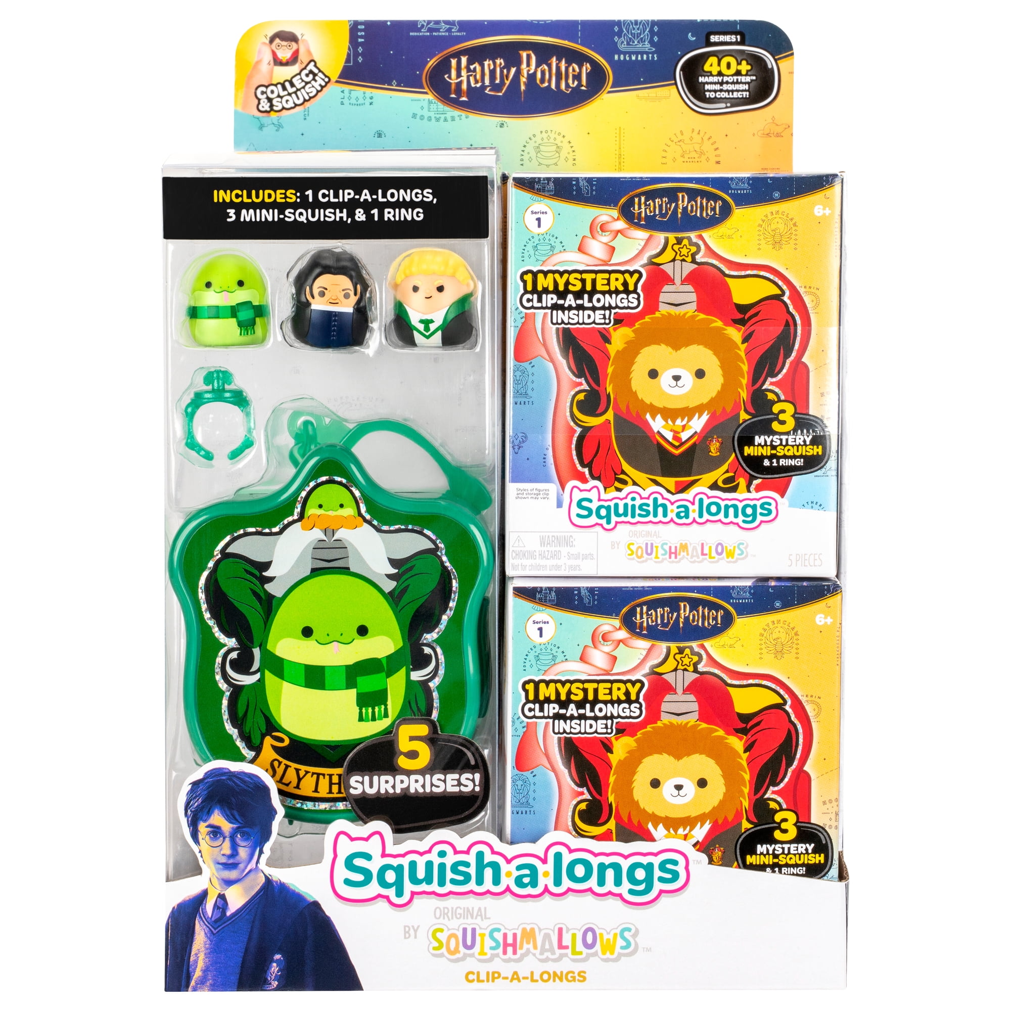 Squish-a-longs “Harry Potter” Clip-a-longs Mini-Squish Mystery Pack