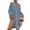 Airy Blue, variant on Bsubseach Fashion Swim Cover Ups for Women Button Down Long Sleeve Shirt Beach Outfits