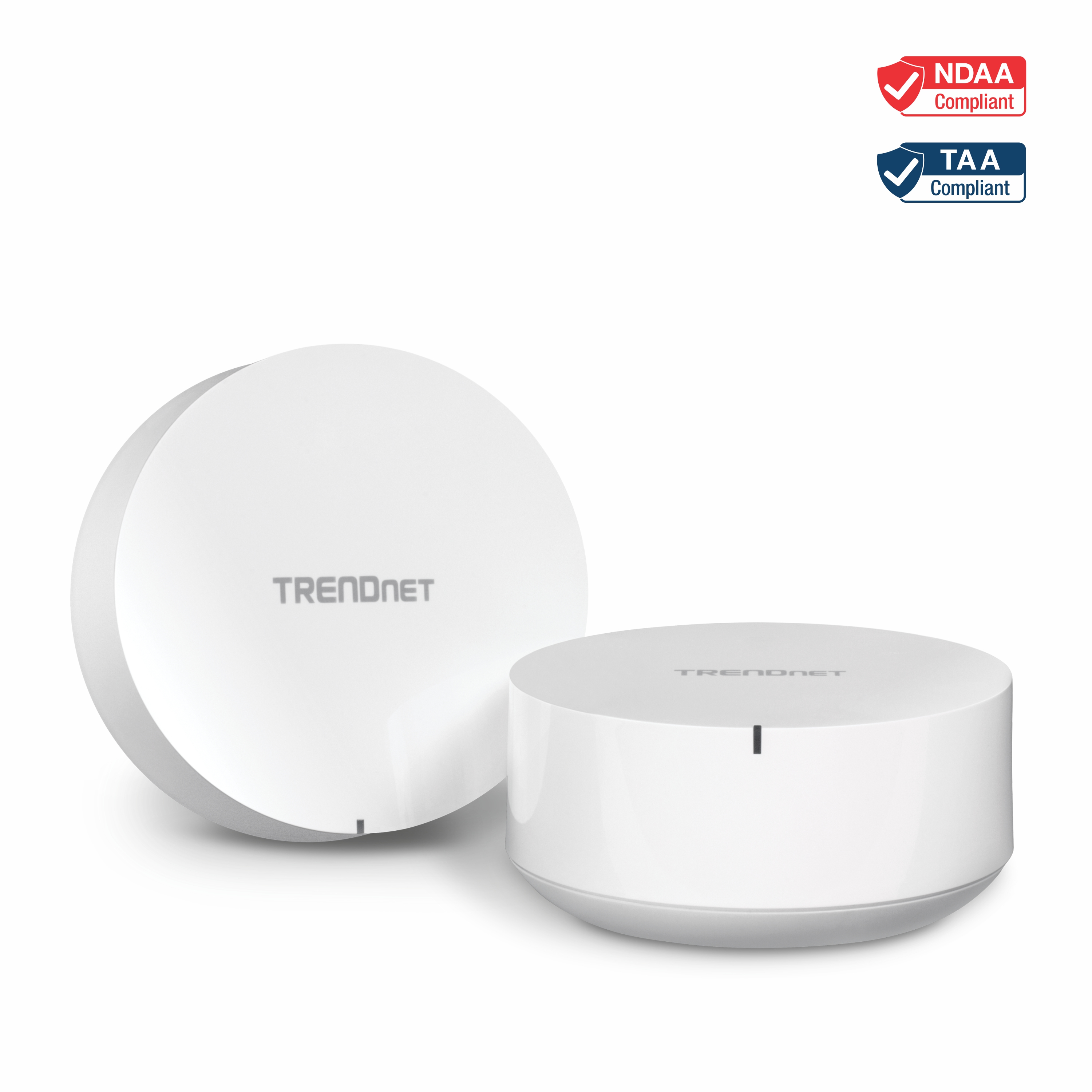 TRENDnet TEW-830MDR2K,AC2200 WiFi Mesh Router System,2 x AC2200 WiFi Mesh Routers, App-Based Setup