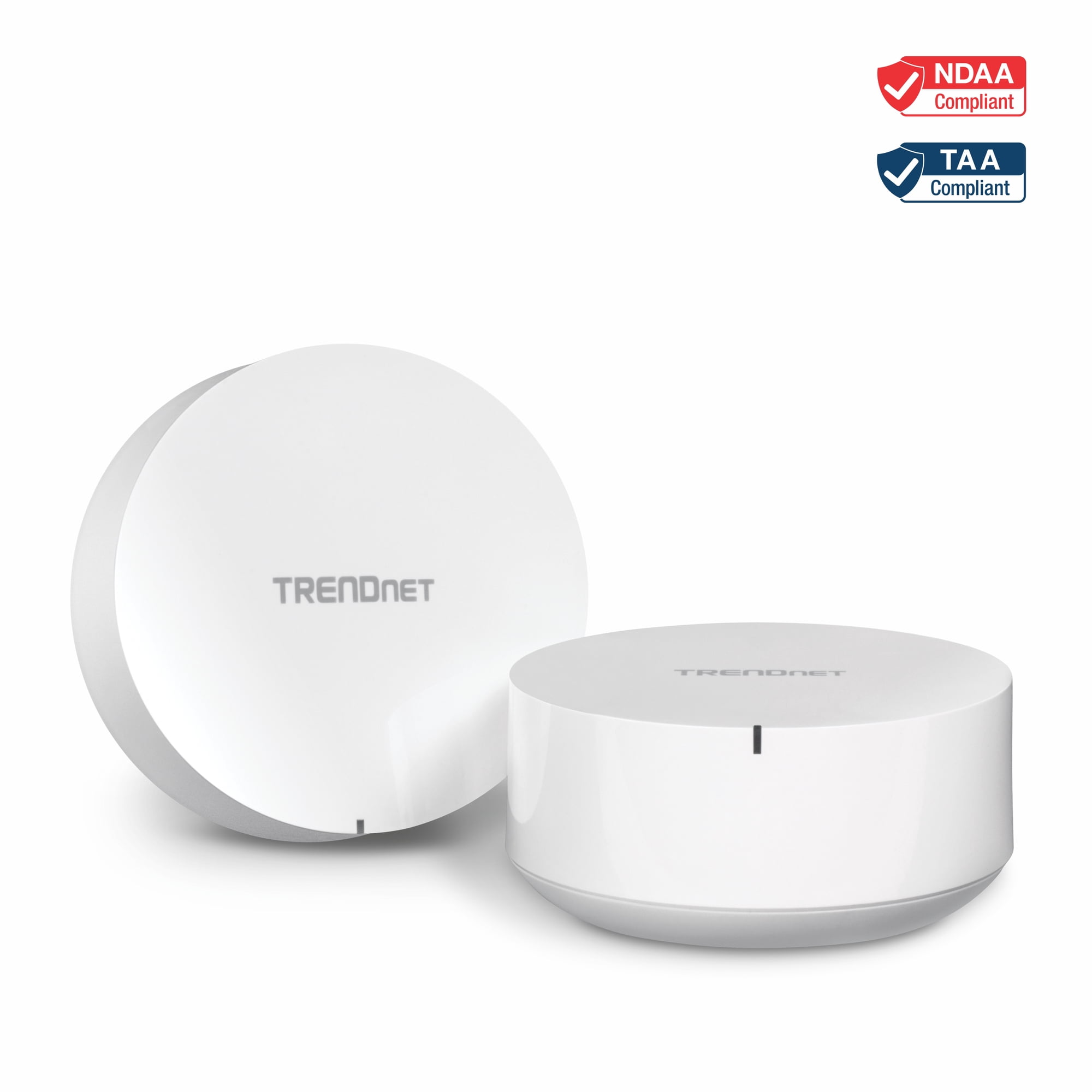 TRENDnet TEW-830MDR2K,AC2200 WiFi Mesh Router System,2 x AC2200 WiFi Mesh Routers, App-Based Setup