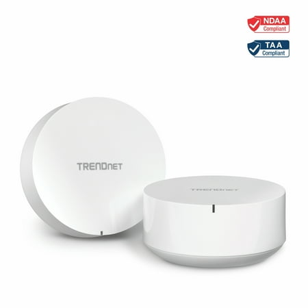 UPC: 0710931130966 | TRENDnet AC2200 WiFi Mesh Router System TEW-830MDR2K 2 x AC2200 WiFi Mesh Routers App-Based Setup