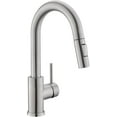 thumbnail image 5 of Brushed Nickel Kitchen Faucet for Effortless Elegance, 360° Swivel and Pull Down Sprayer for Daily Convenience, 5 of 8