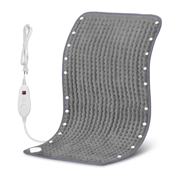 Snailax Heating Pad, 17" x 33" Large Foot Warmer with 6 Temperature Settings, Auto Shut Off