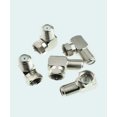thumbnail image 3 of iMBAPrice 90° Coaxial Adapter, Female to Male L-Adapter, Connects Plugs Hard to Reach, 10-Pack, 3 of 5