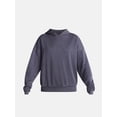 thumbnail image 5 of No Boundaries Mineral Wash Studded Fleece Oversized Hoodie, Women's XXS-XXL, 5 of 5