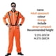thumbnail image 2 of Adultos hombres y mujeres Cosplay Show traje espacial ropa de astronauta ropa de piloto, 2 of 2