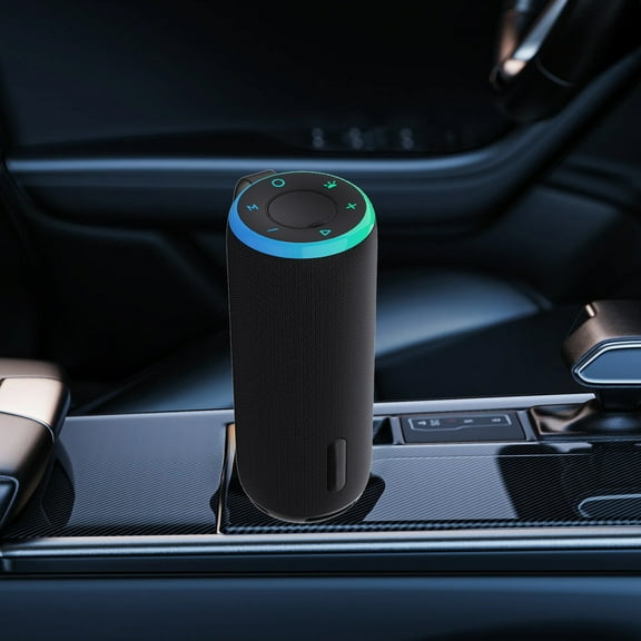 LACKUST Home Bluetooth Speaker Portable Wireless Compositional Bluetooth Speaker Car Desktop New Outdoor Mini Subwoofer Black Style,Black