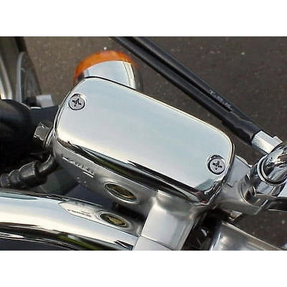 1999-2014 Yamaha Road Star Warrior CHROME FRONT BRAKE FLUID CAP
