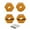 Gold, variant on 4Pcs 12mm Metal Wheel Hex Hubs With Axle Pins For Traxxas 1/16 E-Revo Slash 4WD Summit VXL RC Car Vehicle
