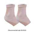 thumbnail image 3 of Ankles Brace Sweat-absorbing Nonslip Sports Sock Elastic Breathable Compression Protective Unisex Gym Injury Recovery Support Skin Color S, 3 of 9