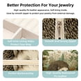 thumbnail image 3 of Hedgehog Portable Square Jewelry Box for Rings Earrings Necklaces Bracelets Girls Women Travel Organizer Decorative Display, 3 of 6