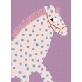 thumbnail image 1 of Affiche Mignonne de Chat Renard Chien Cheval Lapin à Pois Rouges, Peinture sur Toile pour Enfants, Décoration Murale de Chambre d'Enfant, Cuadros 50 x 70 cm (Sans Cadre), 02, 1 of 7