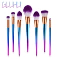 thumbnail image 3 of WIFKLSIIPG Foundation Cosmetic Eyebrow Eyeshadow Brush Makeup Brush Sets Tools 7PCS, 3 of 7