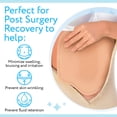 thumbnail image 2 of Abdominal Board - One Size Fits Most, Beige - Enhanced Support for Tummy Tuck Compression Garment - Post-Surgery Abdominal Compression Support - Low-Profile Ab Board for Flat Tummy, 2 of 5
