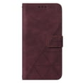 thumbnail image 4 of SaniMore for iPhone 14 6.1" Case Wireless Charging Support, Magnetic Flip Wallet Card Holder PU Leather Cover Built-in Kickstand & Wrist Strap Full Body Protective Shell, Winered, 4 of 9