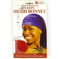 thumbnail image 4 of Donna Premium Collection Adult Female Satin Braid Bonnet Hat - Red, 4 of 4