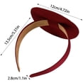 thumbnail image 3 of Graduation Cap Secure Headband – Comfortable Grad Cap Holder With Soft Padding Sturdy Hair For Keeping Mortarboard In Place During Commencement Ceremonies And Photo,grad party supplies class of 2026, 3 of 7
